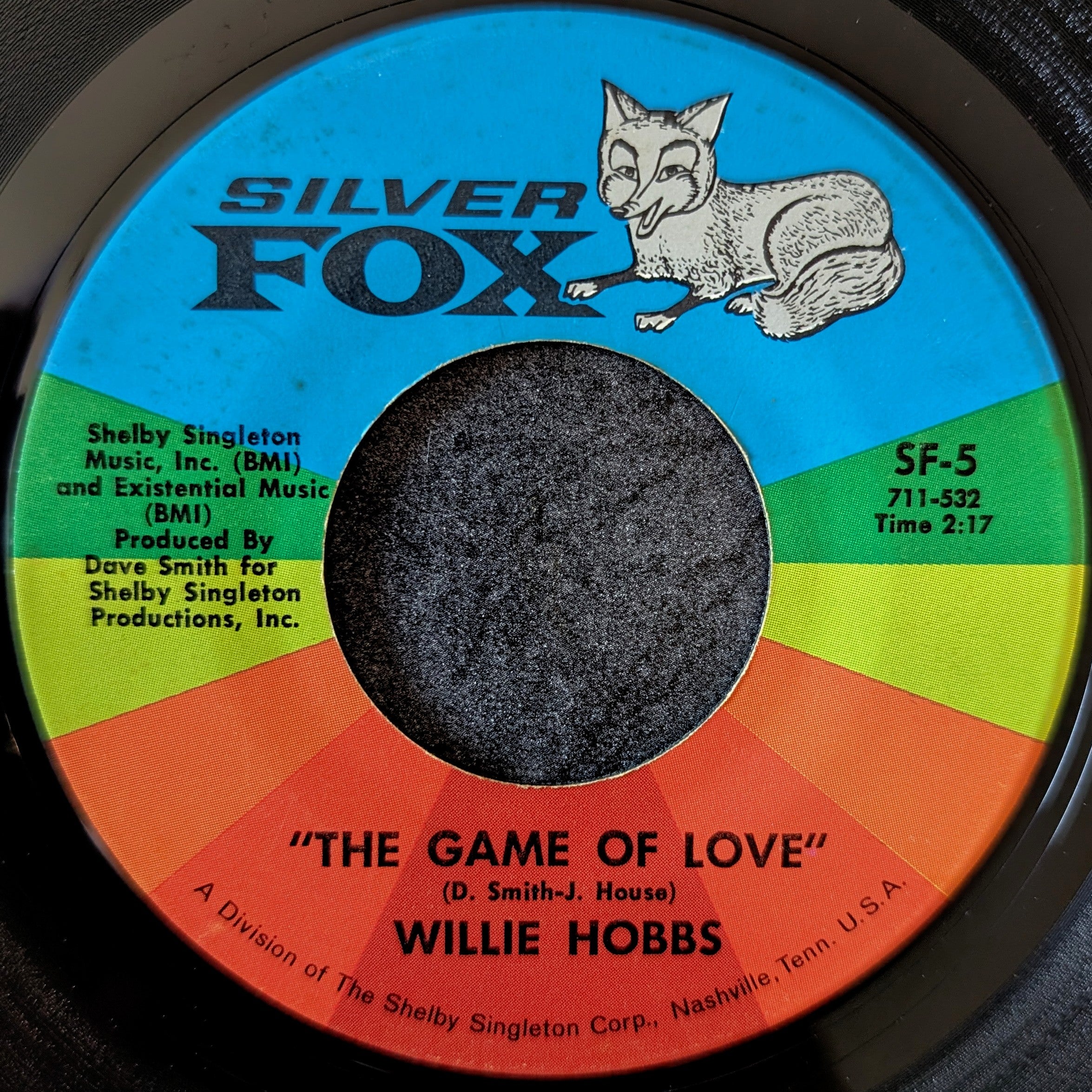 Willie Hobbs-Yes, my goodness yes/ The Game of love