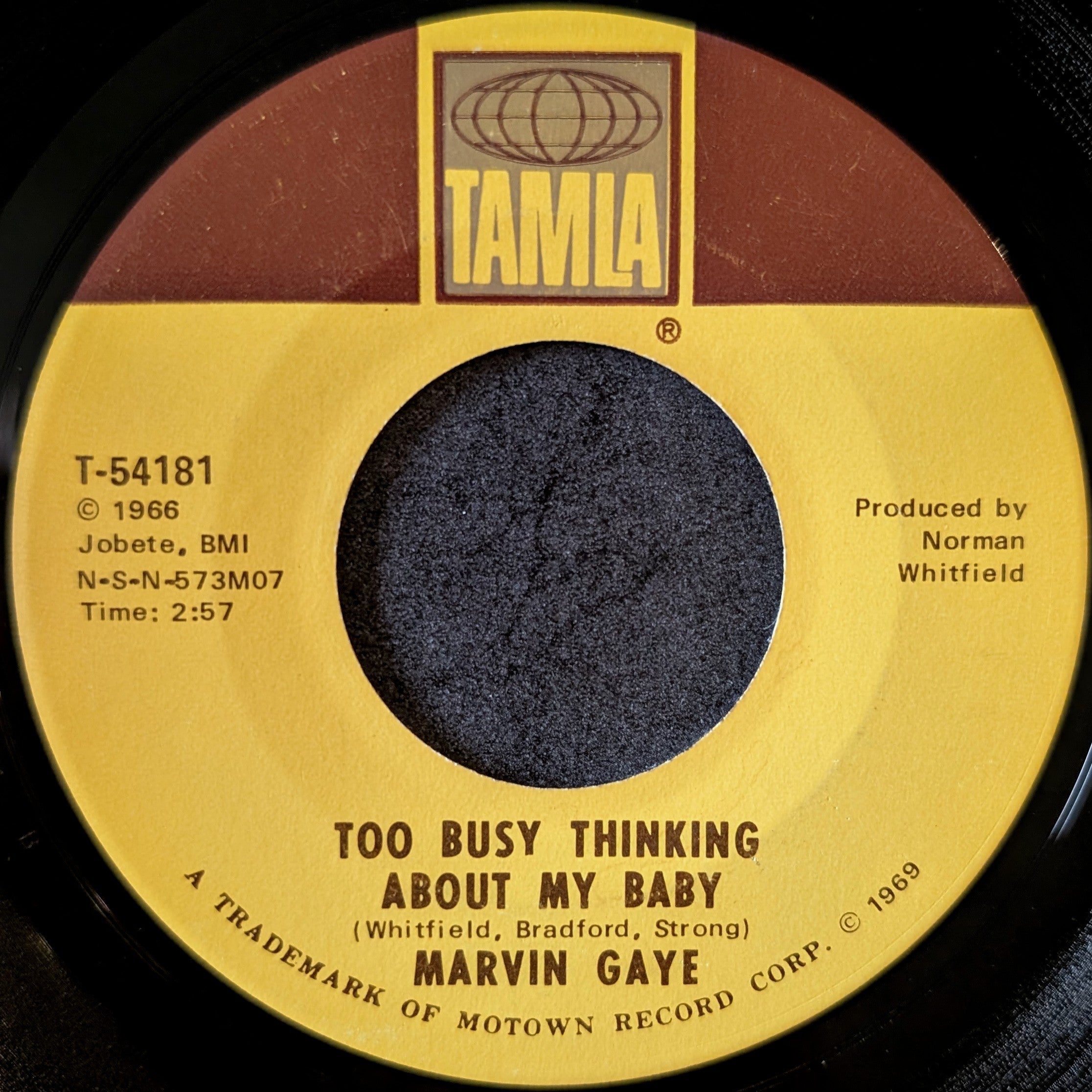 Marvin Gaye-Too busy thinking about my baby/ Wherever I lay my hat