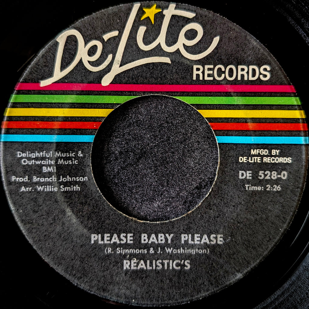 Realistic's-Please baby please/Too shy