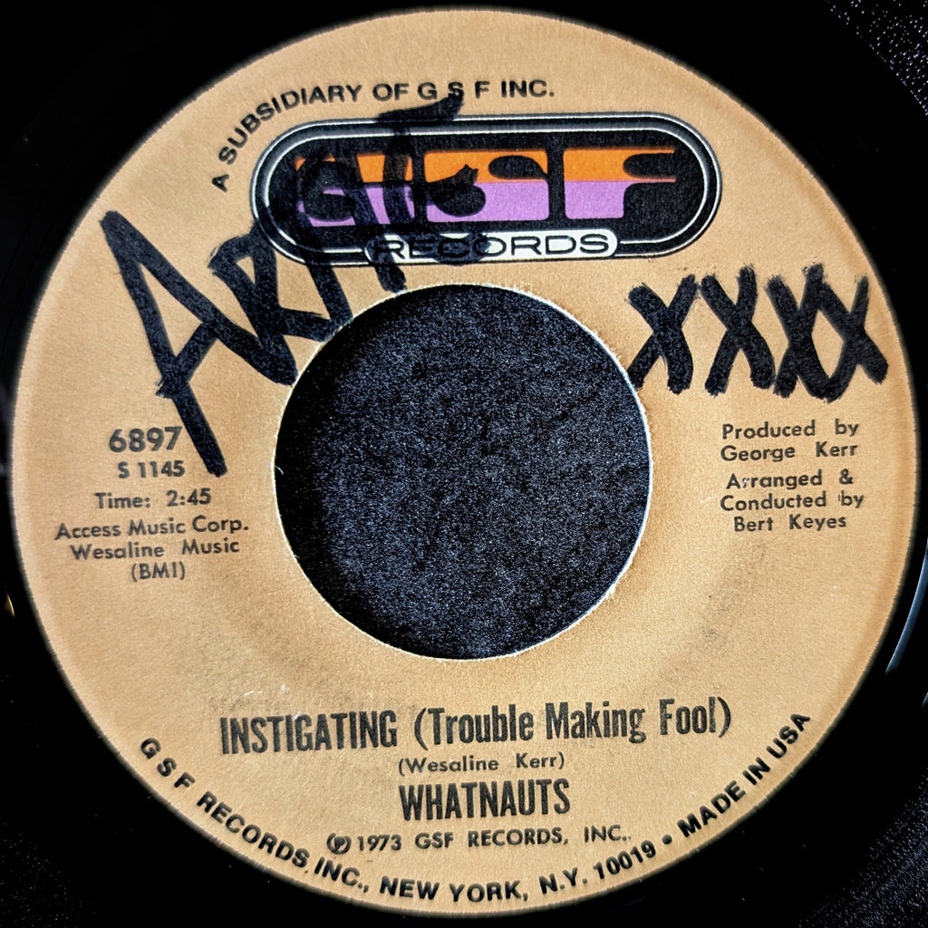 The Whatnauts-I can't stand to see you cry/Instigating(Trouble making fool)