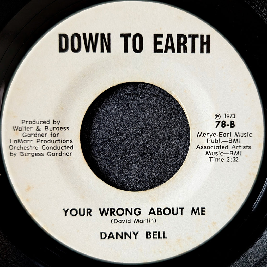 Danny bell-Call on me/You're wrong about me