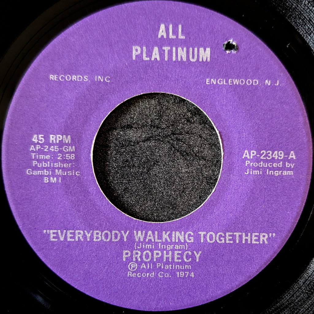 Prophecy-Everybody walking together/NYA