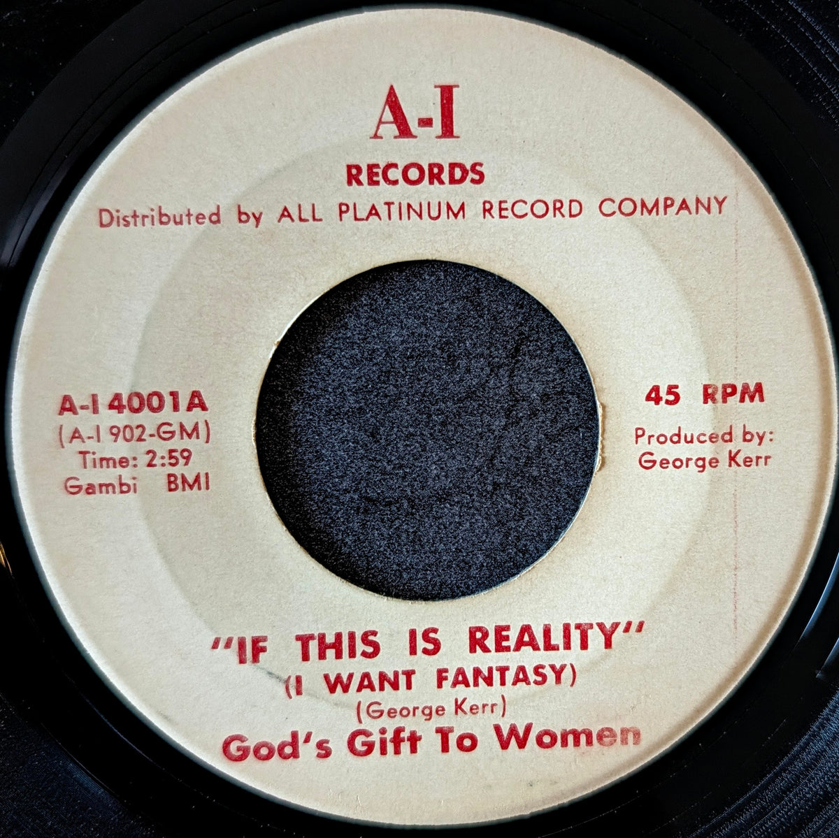 God's gift to woman-If this is reality(I want fantasty)/ Let your heart be the judge
