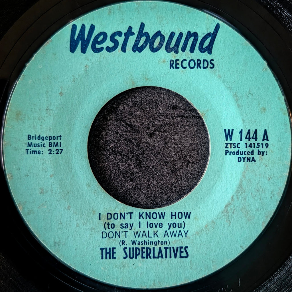 The Superlatives-I don't know how(To say I love you)/ Lonely in a crowd