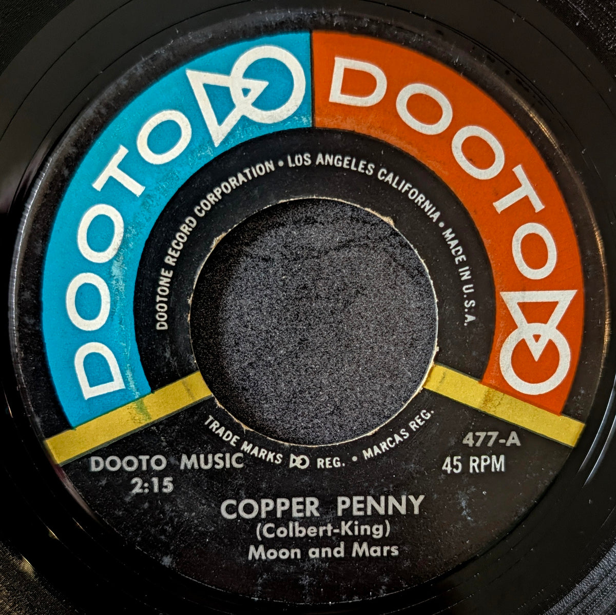 Moon and Mars-Copper Penny/ Be by your side
