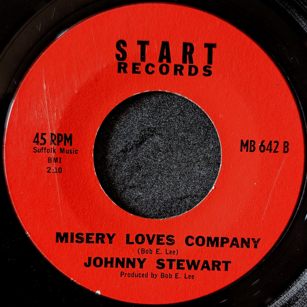 Johnny Stewart-C'mon and Monkey with me/ Misery loves company