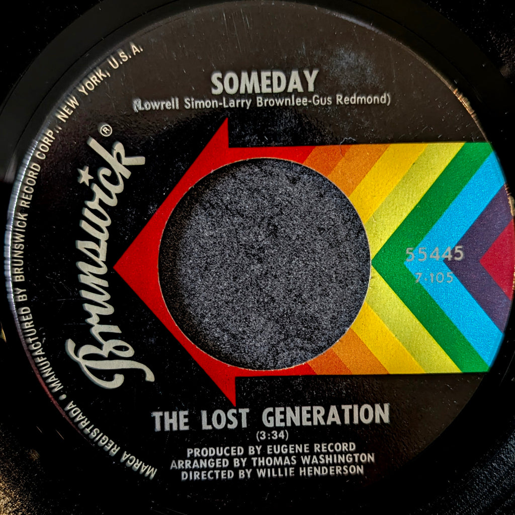 The Lost Generation-Someday/ Sorry I can't help you