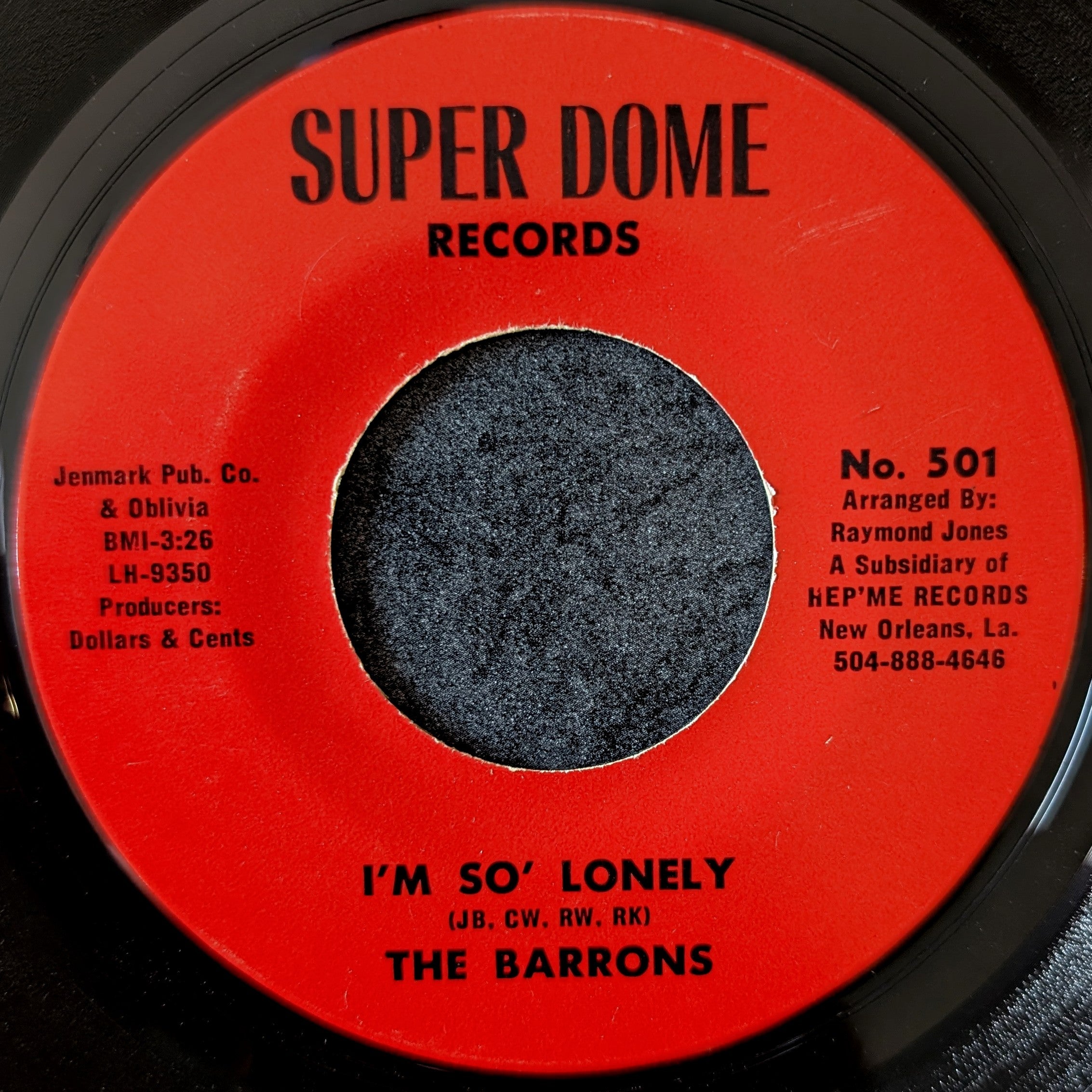The Barrons-Some kind of fool/ I’m so lonely