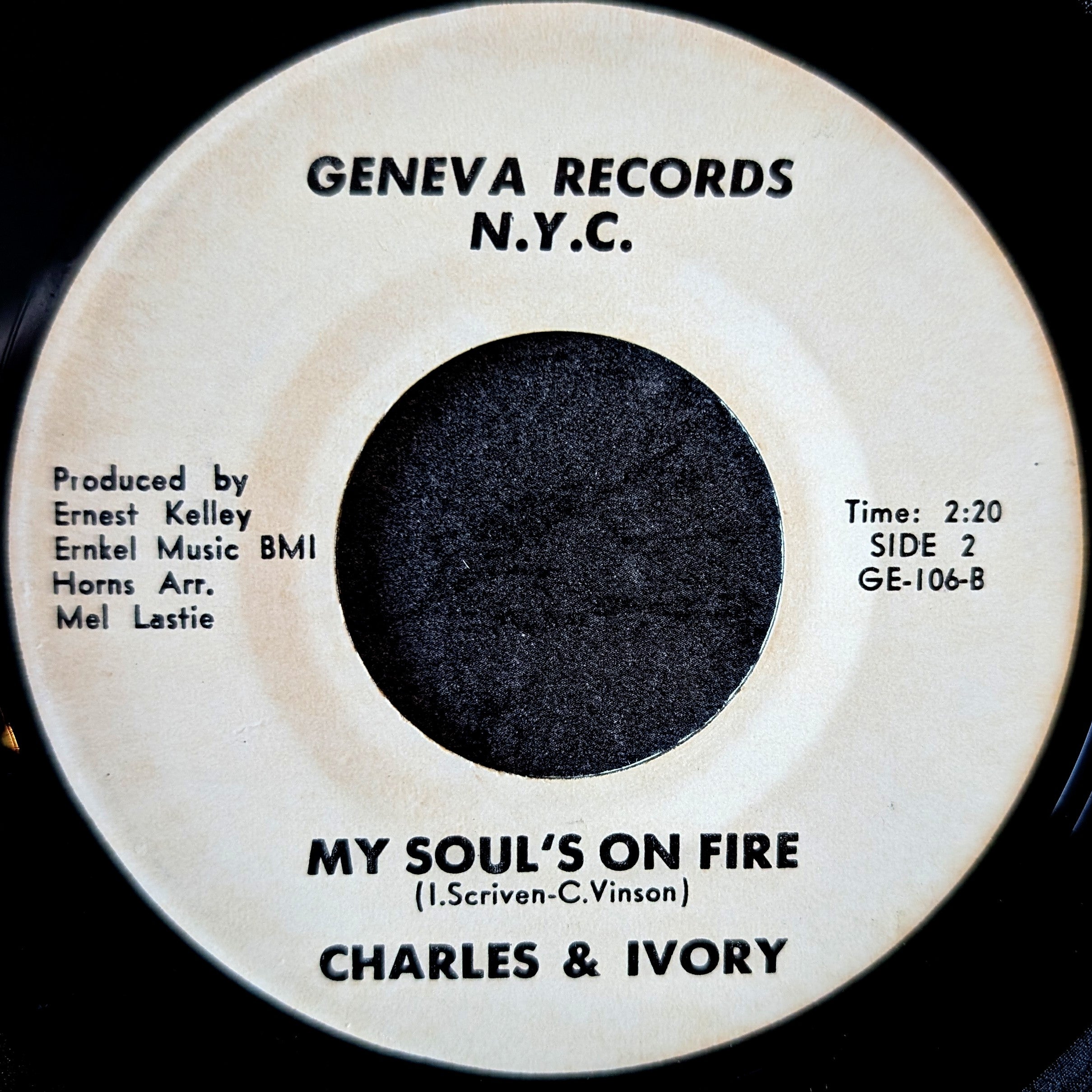 Charles & Ivory-My little baby/ My soul's on fire