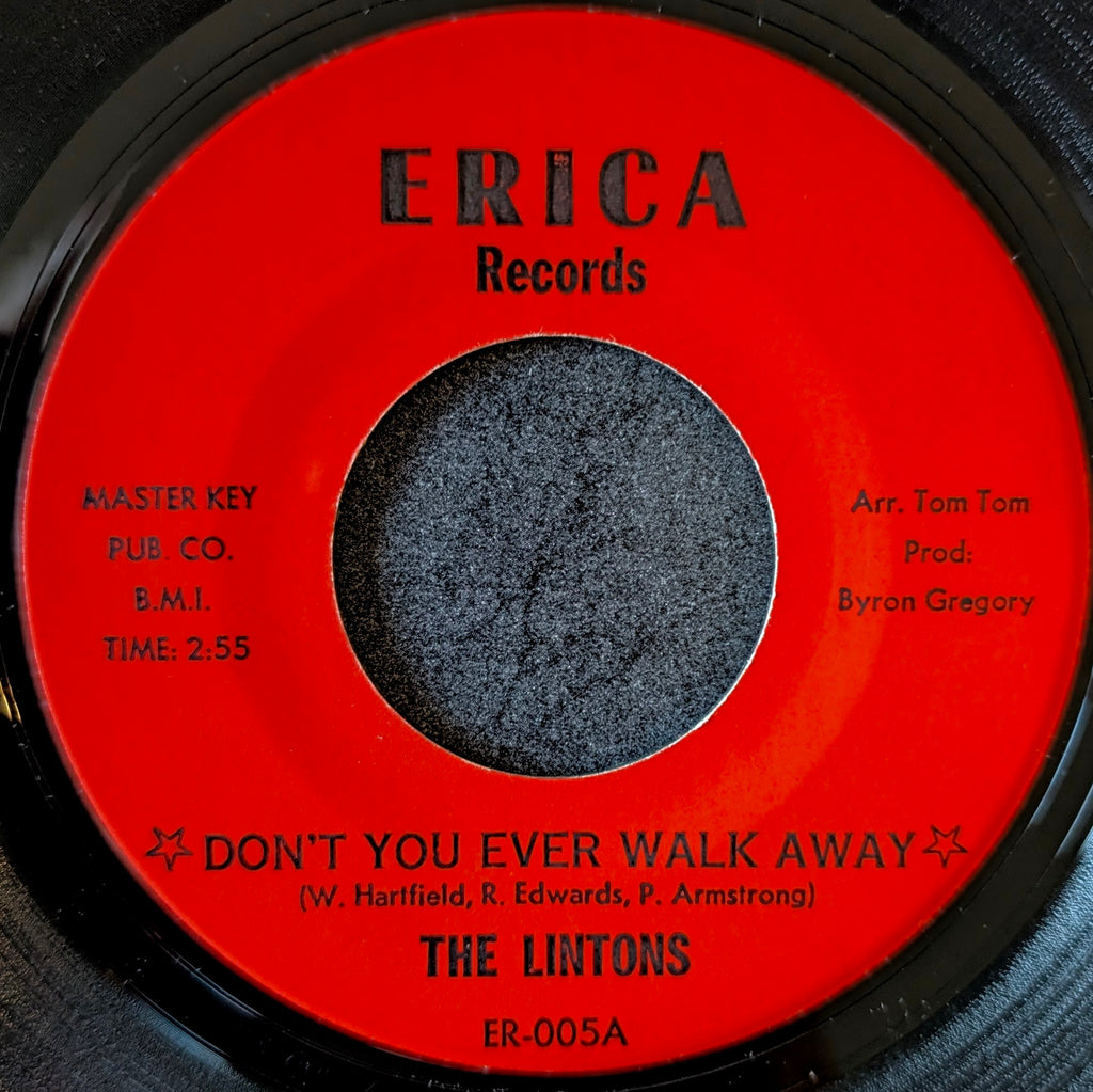 The Lintons-Don't you ever walk away/ Lost love