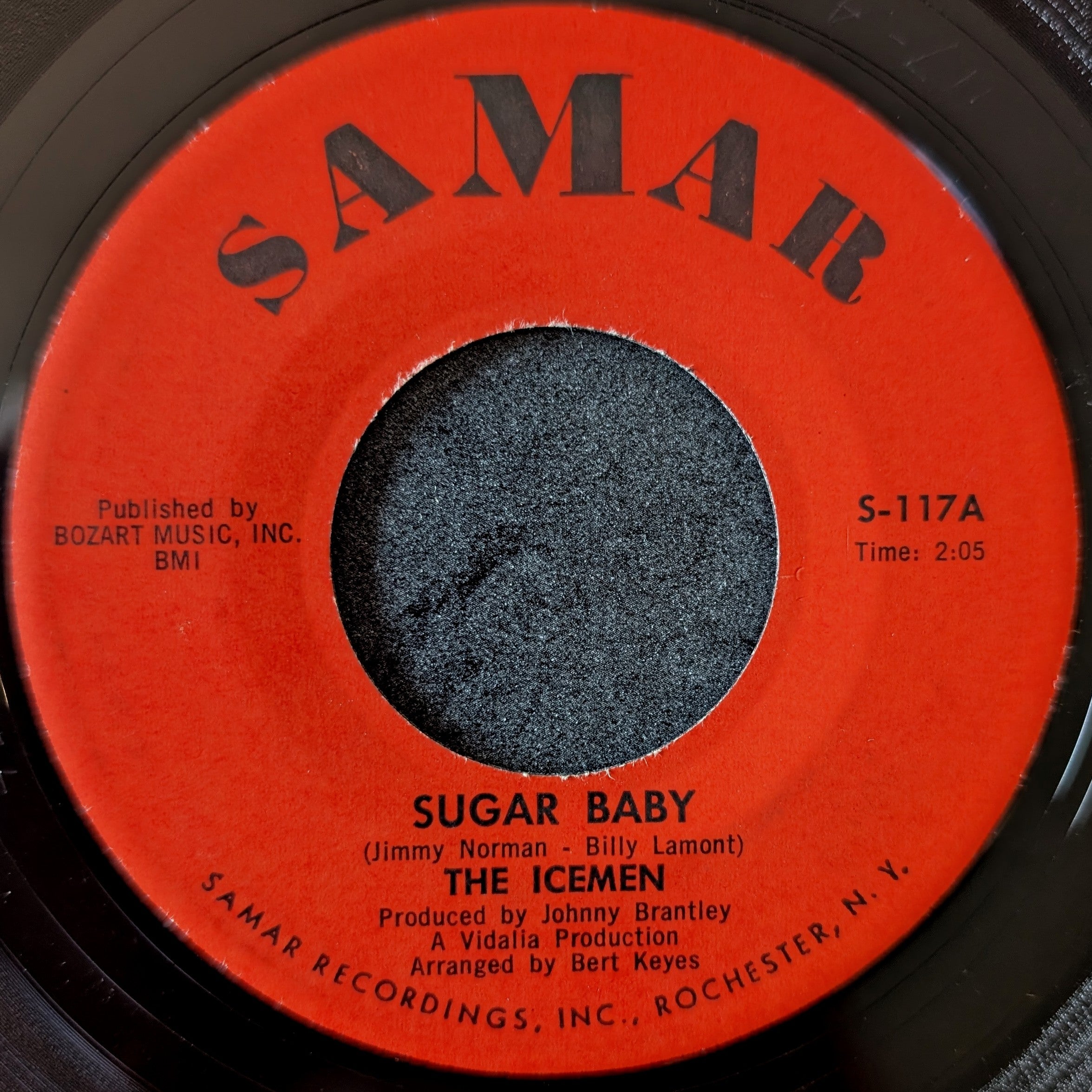 The Icemen-Sugar baby/ Only time will tell