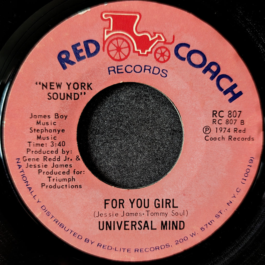Universal Mind-Something fishy going on/For you girl