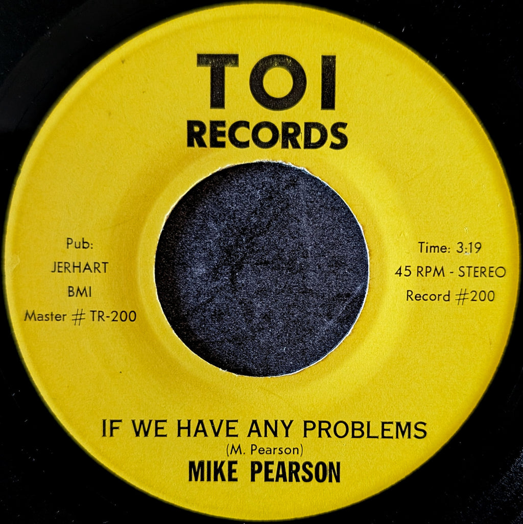 Mike Pearson-If We have any problems/ Need to belong