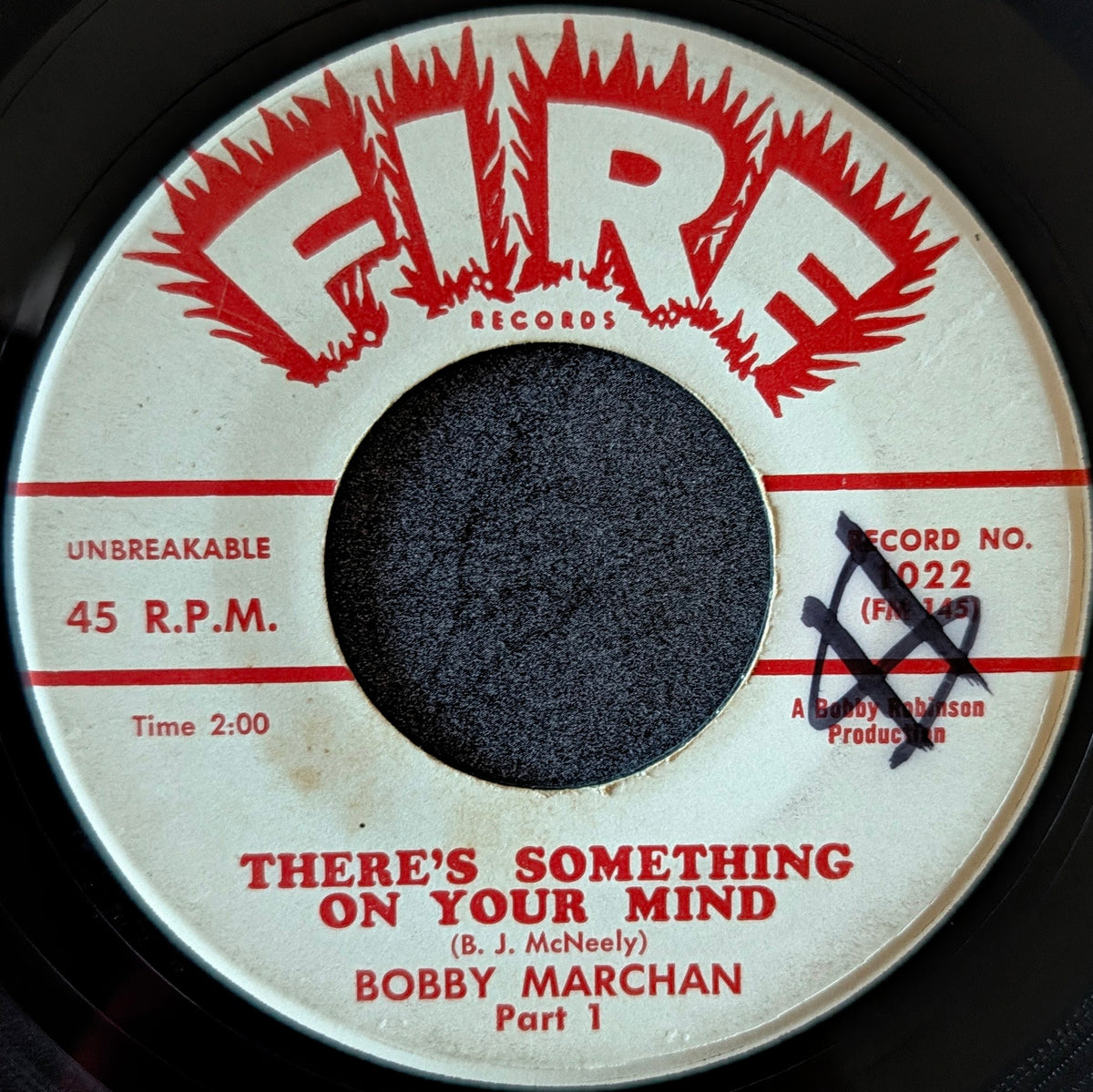 Bobby Marchan-There’s something on your mind/There's something on your mind