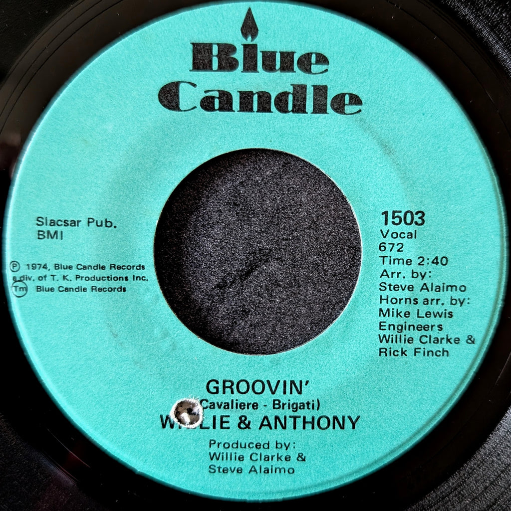 Willie & Anthony-Groovin'/ I'm tired(Of a one way love affair)