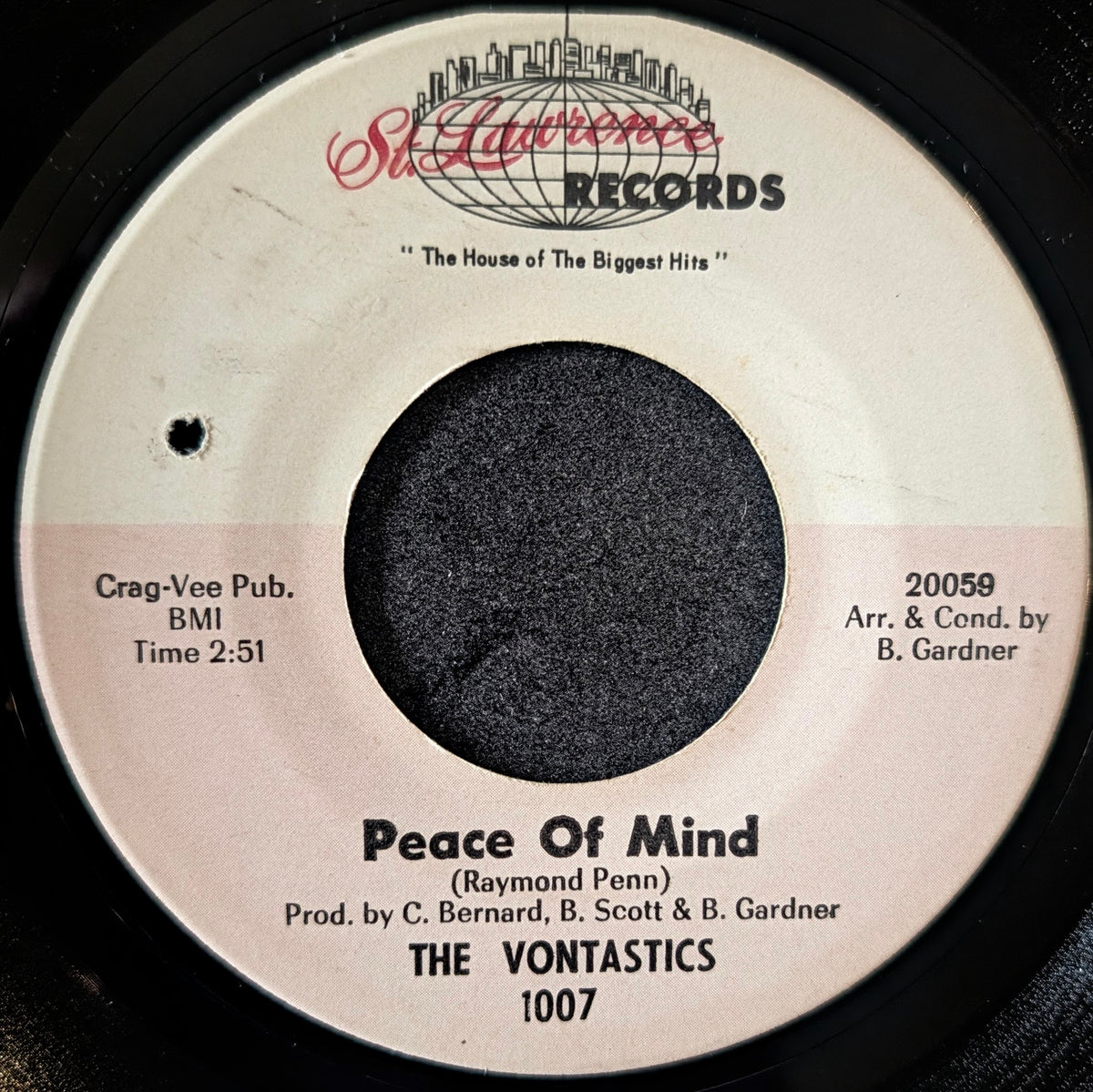 The Vontastics-No love for me/ Peace of mind