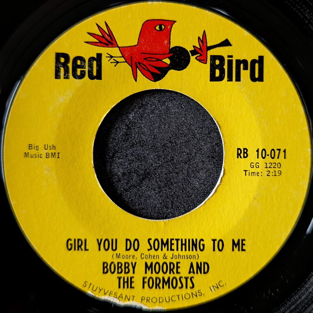 Bobby Moore and The Formosts-Girl you do something to me/It was a lie