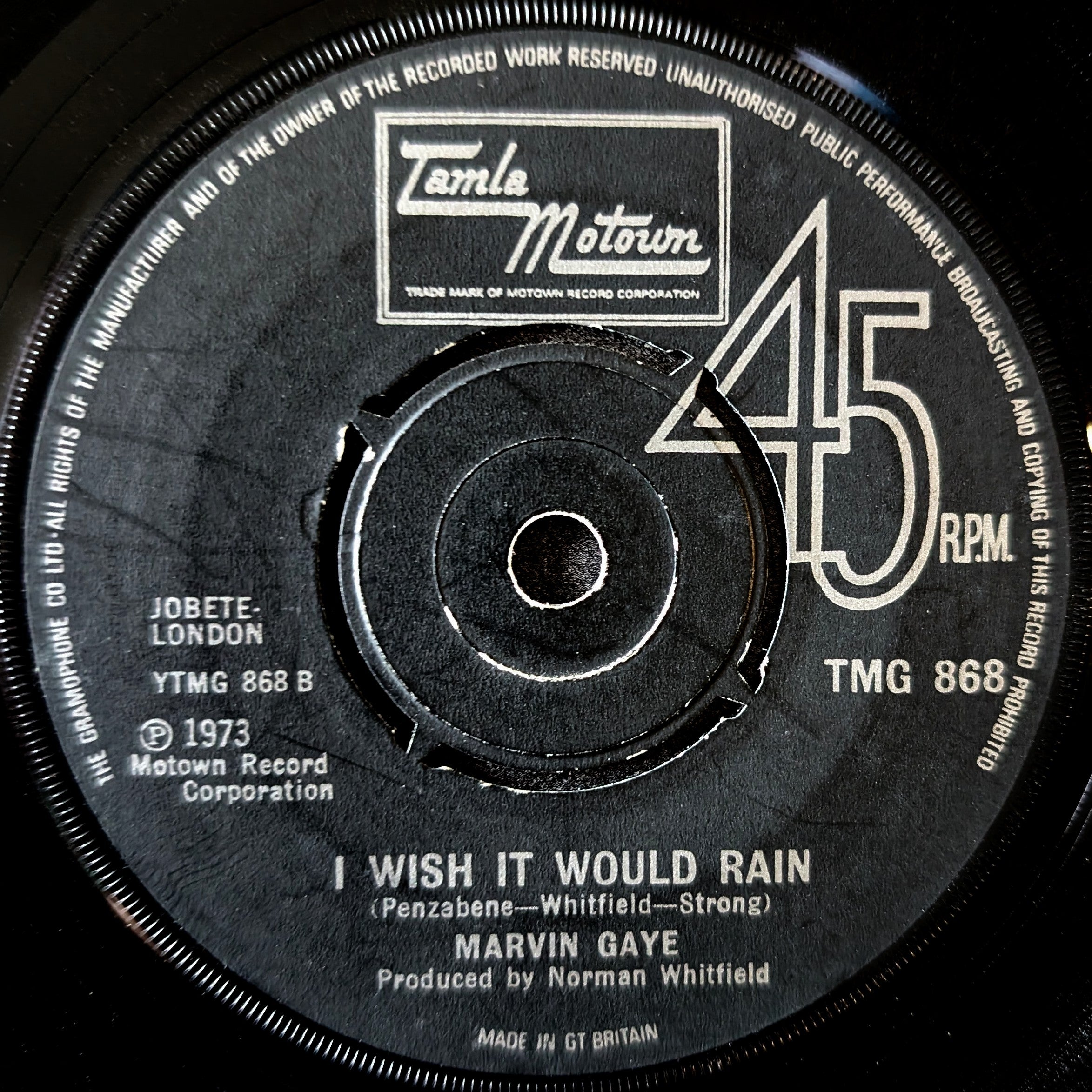 Marvin Gaye-Let's get it on/I wish it would rain
