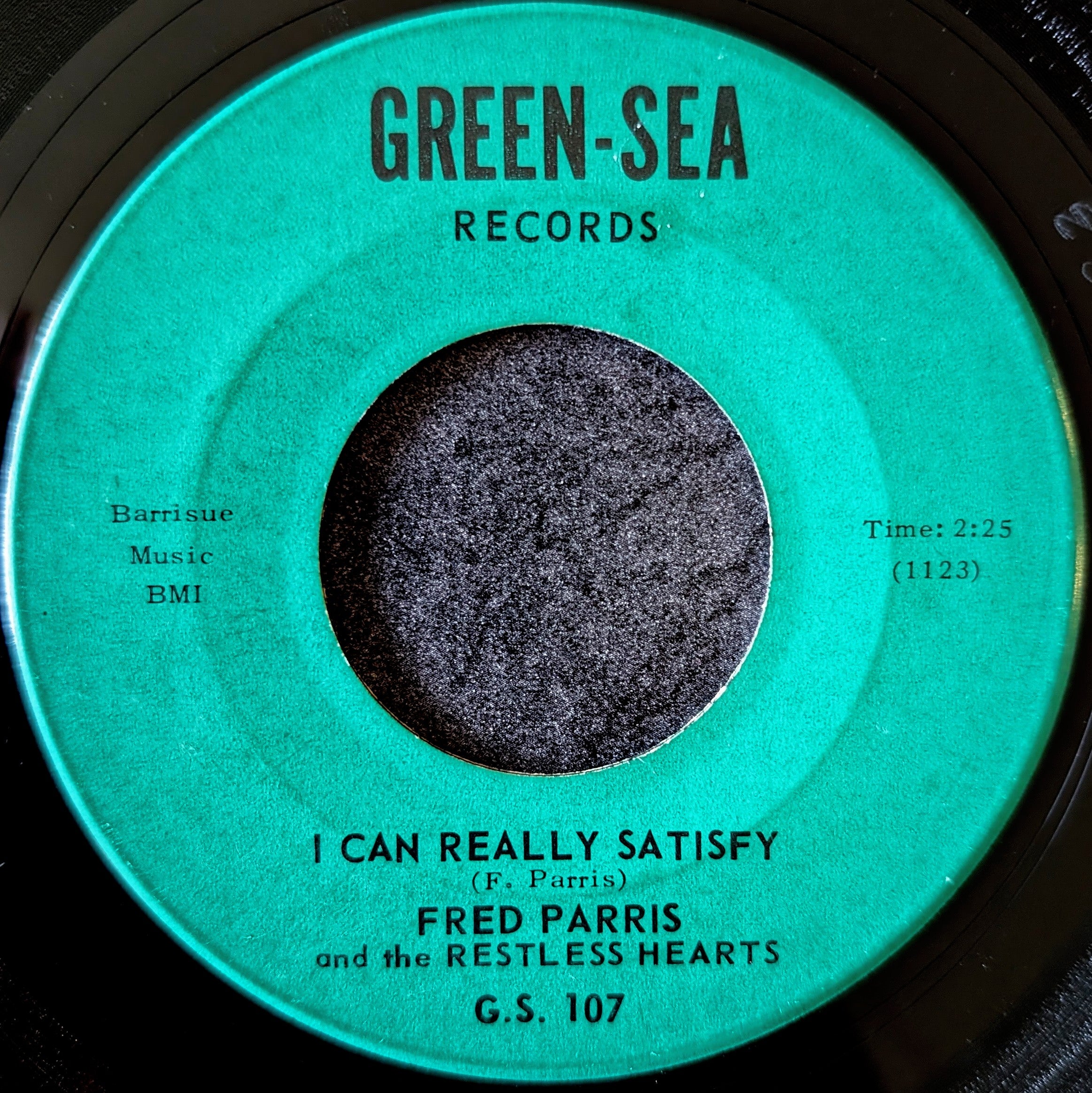 Fred Parris and The Restless Hearts-I’ll be hangin on/I can be really satisfy